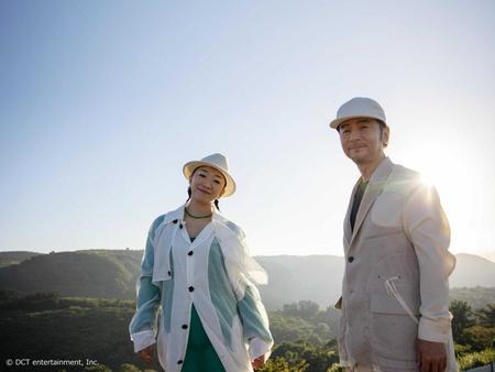 　歌の世界観がドラマ化されるＤＲＥＡＭＳ　ＣＯＭＥ　ＴＲＵＥの吉田美和（左）と中村正人