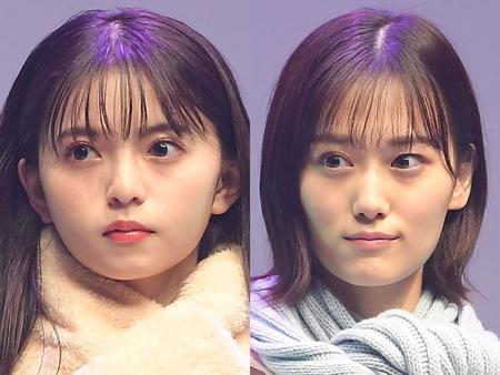 　乃木坂４６・齋藤飛鳥（左）、山下美月