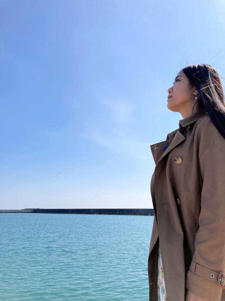 　浪江町を訪れた牛来美佳