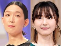 　江口のりこ（左）と新垣結衣