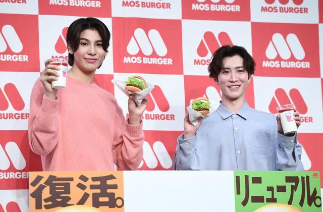 ラウール 渡辺翔太 モスバーガーのイメキャラに 芸能 デイリースポーツ Online