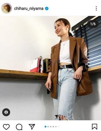 　「ラヴィット！」でのメークを披露した新山千春のインスタグラム