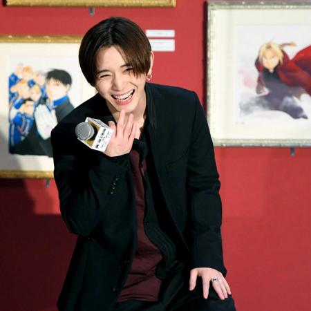 　イベントで笑顔を見せるＨｅｙ！Ｓａｙ！ＪＵＭＰ・山田涼介＝大阪府・ひらかたパーク（撮影・北村雅宏）