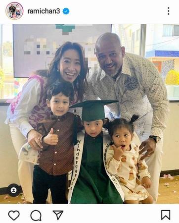 　ラミレス氏のインスタグラム＠ｒａｍｉｃｈａｎ３より