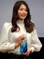 　「第２回学生アナウンス大賞」グランプリに選ばれた中央大学２年・成實陽菜さん