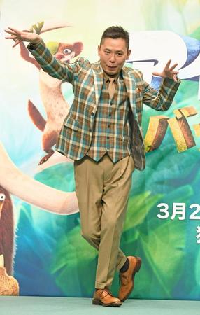 　イベントに登場した太田光＝品川ザ・グランドホール（撮影・三好信也）