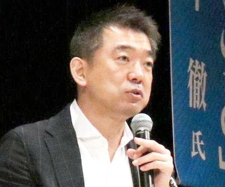 　橋下徹氏（２０１８年撮影）