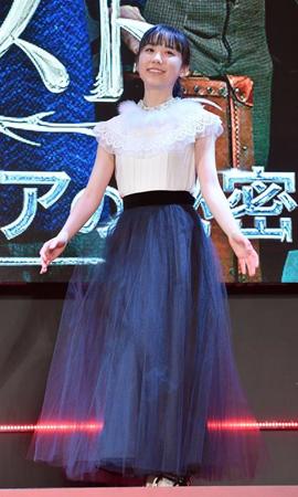 ファンナイトに登場した芦田愛菜（撮影・西岡正）