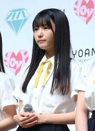 「≒ＪＯＹ」の市原愛弓＝東京・外神田の神田明神ホール（撮影・堀内翔）