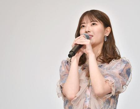 　宝田明さんとの思い出をしんみりと話す乃木坂４６・岩本蓮加（撮影・西岡正）