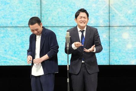 　「伝説の一日」に出演した千鳥の大悟（左：とノブ