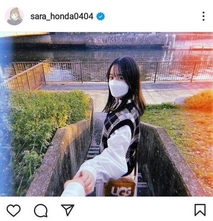 　本田紗来のインスタグラム＠ｓａｒａ＿ｈｏｎｄａ０４０４より