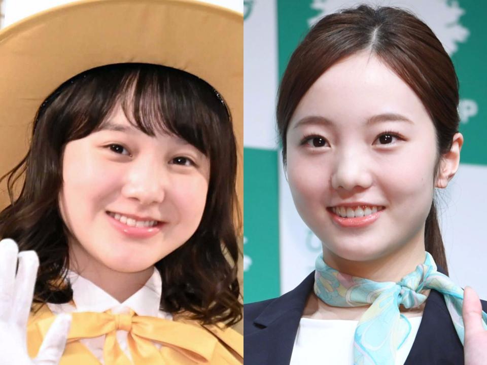 　本田紗来（左）と真凛