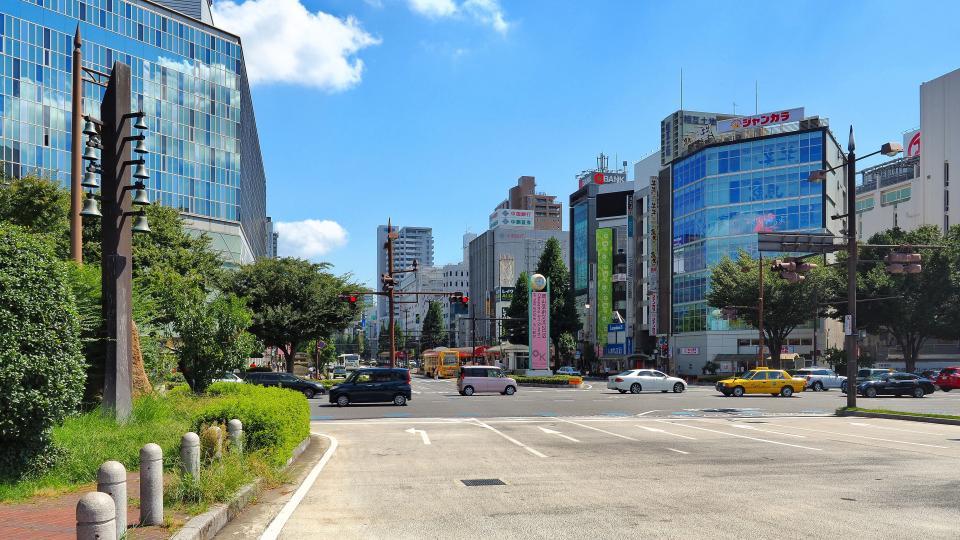 岡山駅前（川井泰行／stock.adobe.com）