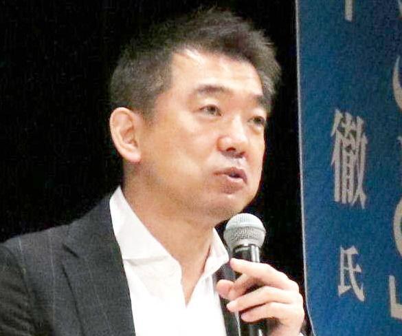 　橋下徹氏（２０１８年撮影）