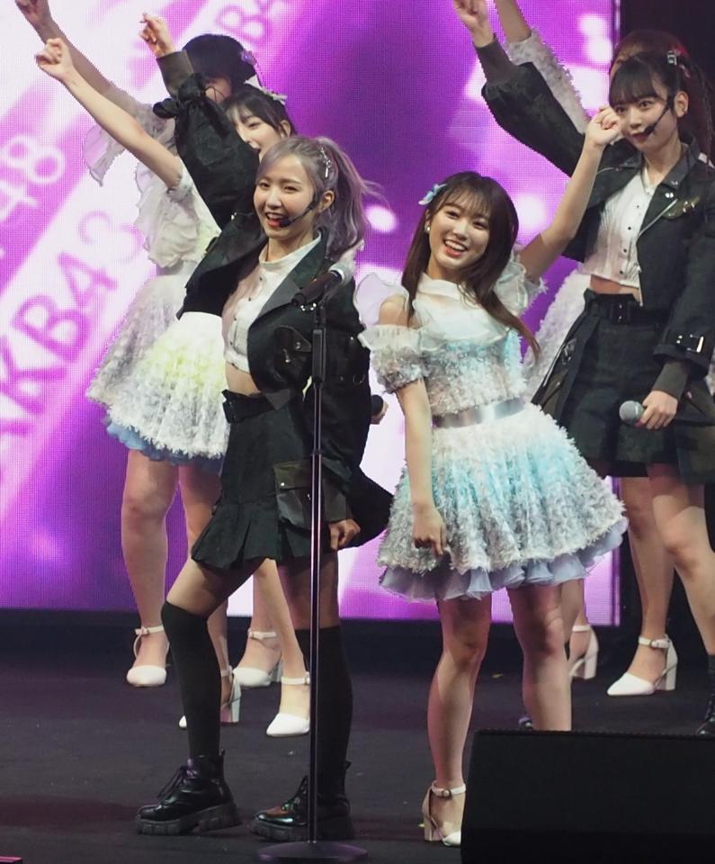 矢吹奈子＆本田仁美「IZ＊ONE」解散後初共演 HKT公演