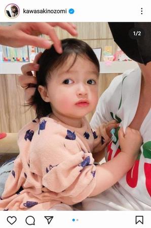 川崎希のインスタグラム＠ｋａｗａｓａｋｉｎｏｚｏｍｉより