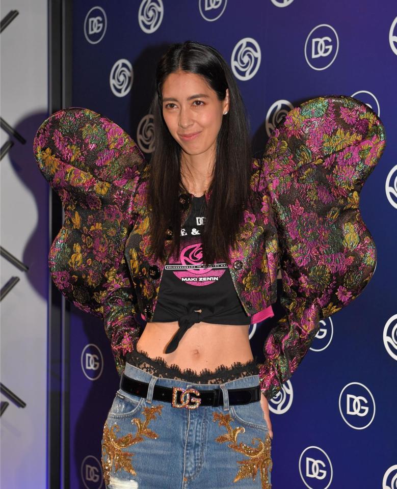 チョウのような衣装で登場した森泉＝東京・ＺｅｒｏＢａｓｅ渋谷（撮影・出月俊成）