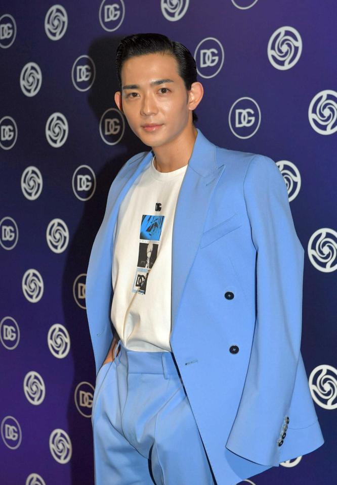 　コラボイベントに登場した竜星涼（撮影・出月俊成）