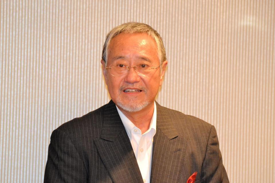 　芸能生活５０周年を記念した舞台「吉幾三特別公演」を前にした取材会を行った吉幾三