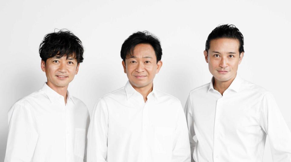 　（左から）国分太一、城島茂、松岡昌宏