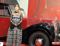 　「特別展　かぐや様は告らせたい」の内覧会に出席した古賀葵（ｃ）赤坂アカ／集英社・かぐや様は告らせたい製作委員会