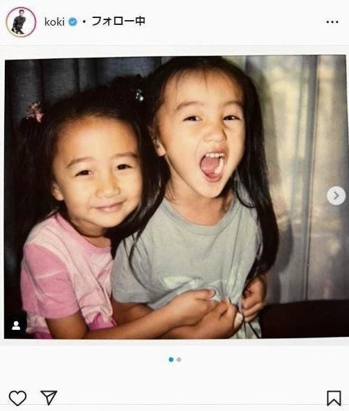 　Ｋｏｋｉ，のインスタグラム＠ｋｏｋｉから
