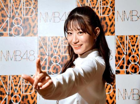　ミュージカルに初挑戦するＮＭＢ４８・上西怜（撮影・神子素慎一）