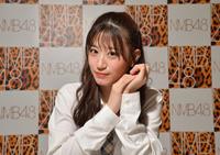 　活躍の場を広げたいと語ったＮＭＢ４８・上西怜＝ＮＭＢ４８劇場（撮影・神子素慎一）