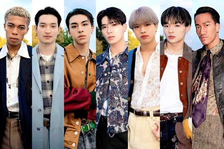 　ＰＳＹＣＨＩＣ　ＦＥＶＥＲの（左から）ＪＩＭＭＹ、渡邉廉、ＷＥＥＳＡ、小波津志、半田龍臣、中西椋雅、高橋剣