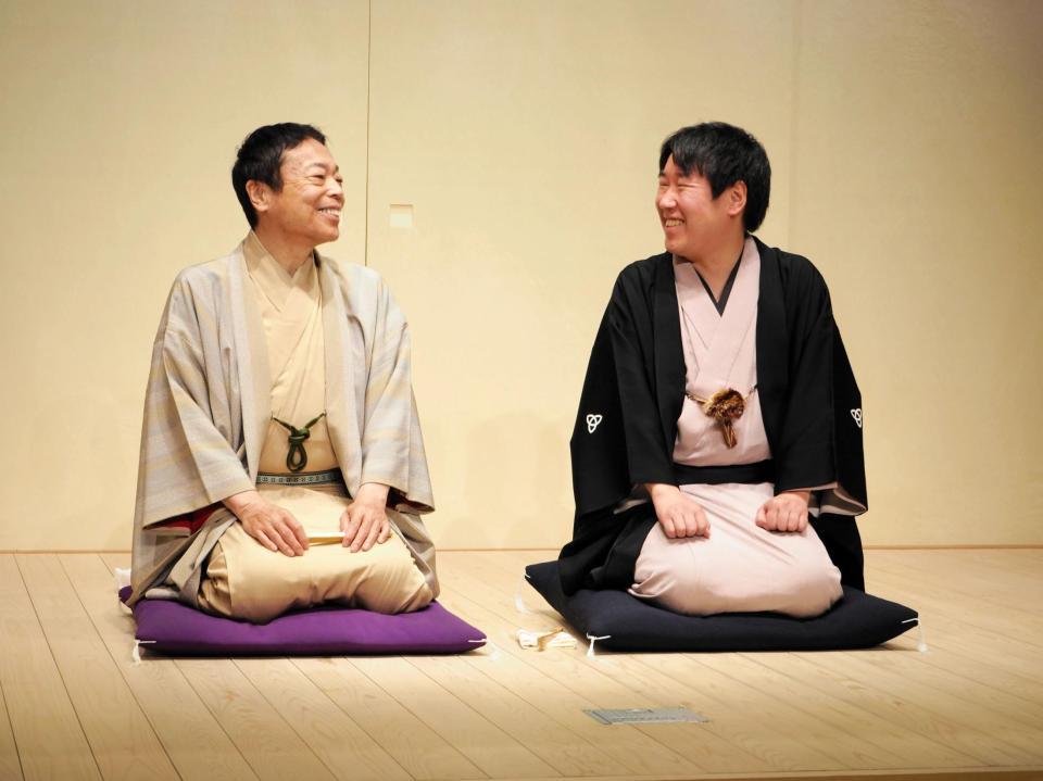 　（左から）桂塩鯛、桂小鯛