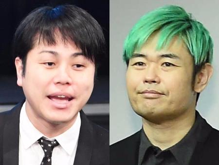 　井上裕介（左）と品川祐