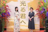 　24年大河ドラマ「光る君へ」で主演する（左）吉高由里子と大石静氏（Ｃ）ＮＨＫ