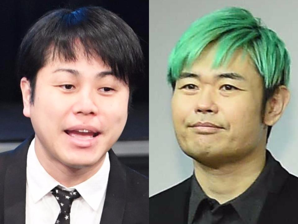 　井上裕介（左）と品川祐
