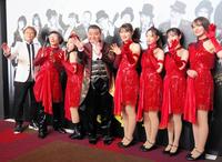 （左から）玉野和紀、すっちー、島田珠代、川畑泰史、渋谷凪咲、上西怜、川上千尋、小嶋花梨