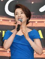 　映画「太陽とボレロ」の東京プレミアに登場した檀れい（撮影・佐々木彰尚）