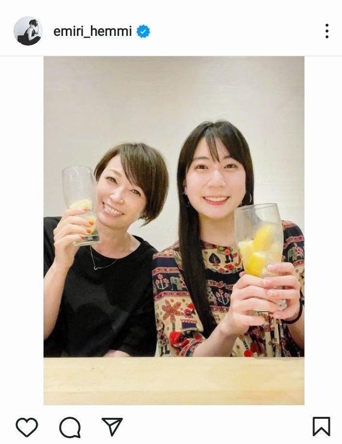 辺見えみりのインスタグラム＠ｅｍｉｒｉ＿ｈｅｍｍｉより