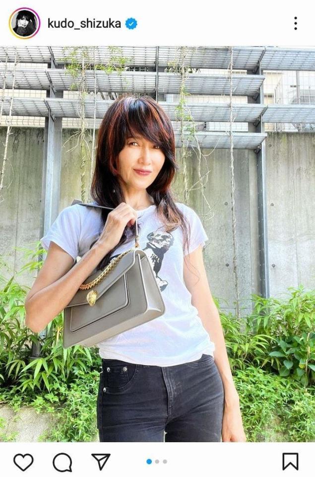 工藤静香のインスタグラム＠ｋｕｄｏ＿ｓｈｉｚｕｋａより