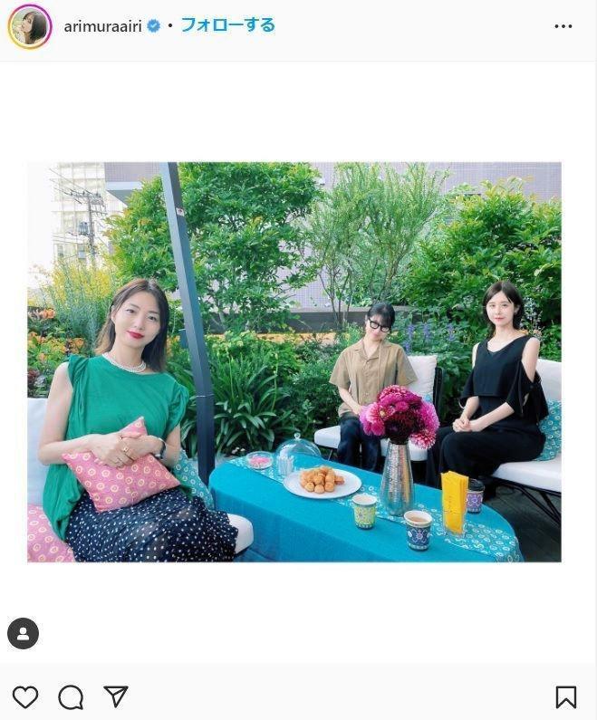 有村藍里のインスタグラム＠ａｒｉｍｕｒａａｉｒｉから