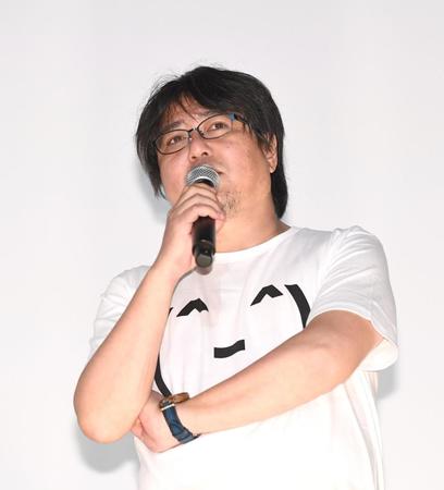 磯村勇斗主演で映画を作ることができ喜ぶ城定秀夫監督＝テアトル新宿（撮影・園田高夫）