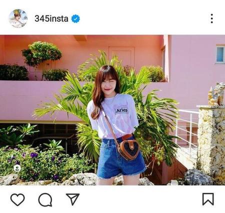 指原莉乃のインスタグラム＠３４５ｉｎｓｔａより
