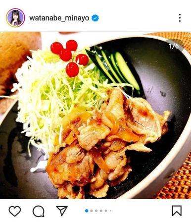 渡辺美奈代のインスタグラム＠ｗａｔａｎａｂｅ＿ｍｉｎａｙｏより