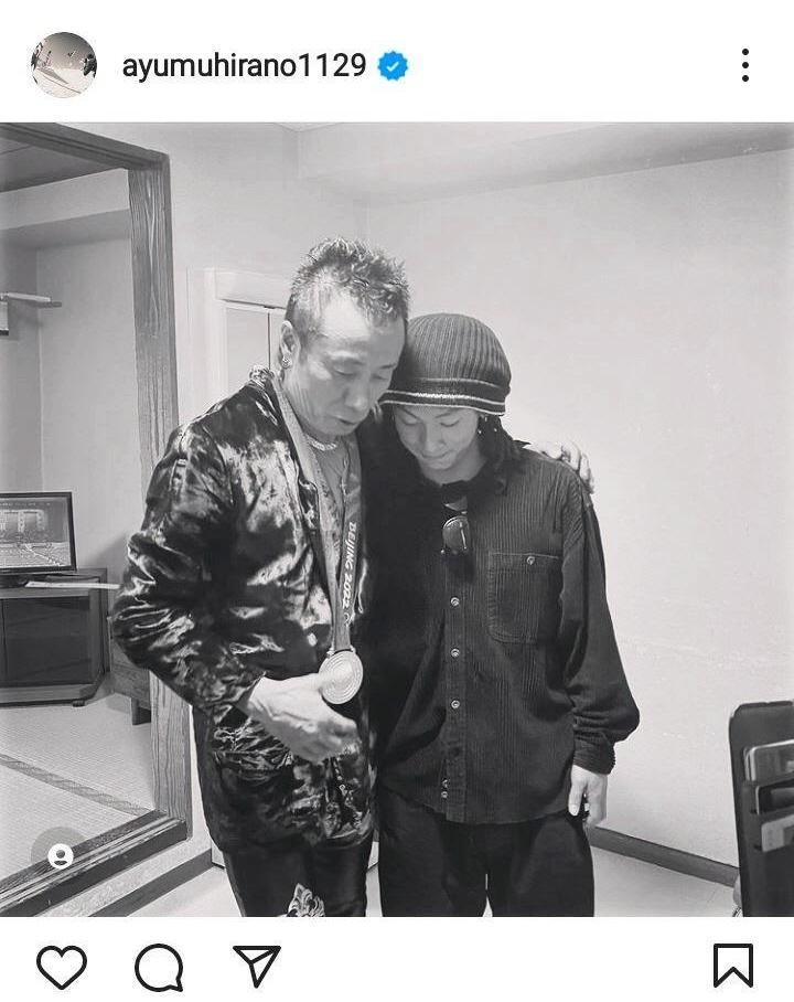 平野歩夢のインスタグラム＠ａｙｕｍｕｈｉｒａｎｏ１１２９より