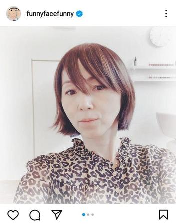 渡辺満里奈のインスタグラム＠ｆｕｎｎｙｆａｃｅｆｕｎｎｙより