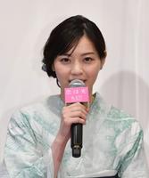 映画「恋は光」のイベントに登場した西野七瀬＝東京・富士見の東京大神宮（撮影・佐々木彰尚）