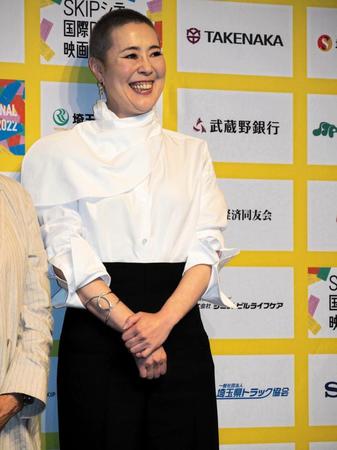 　イベントに登壇した寺島しのぶ＝都内