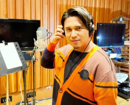 　レコーディングを行ったジャイアン役の声優・木村昴（Ｃ）藤子プロ・小学館・テレビ朝日・シンエイ・ＡＤＫ