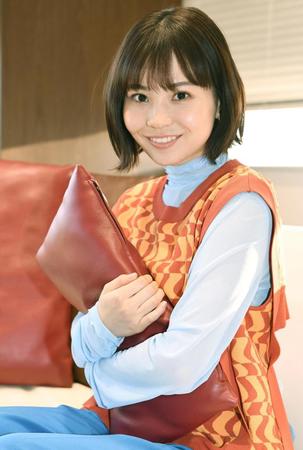 　女優として新たな道を歩む新谷ゆづみ（撮影・園田高夫）