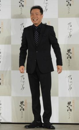 「黒山乃が美」発表会に登場した田原俊彦