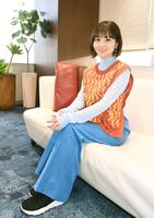 　女優として新たな道を歩む新谷ゆづみ（撮影・園田高夫）